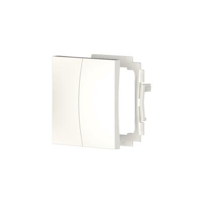  Poussoir double blanc 