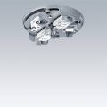  THORN CEILING ROSE GY WH 