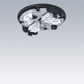  THORN CEILING ROSE BK WH 