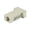  ADAPT. MODULAIRES DB9 F - RJ45 