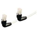  CORD RJ45 COUDE HAUT-HAUT 0,5M 