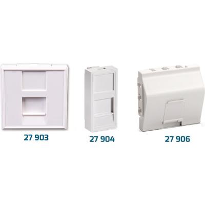  PLASTRON RJ45 SIMPLE 45x45 