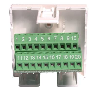  PLASTRON 45x45 HDMI A BORNIER 