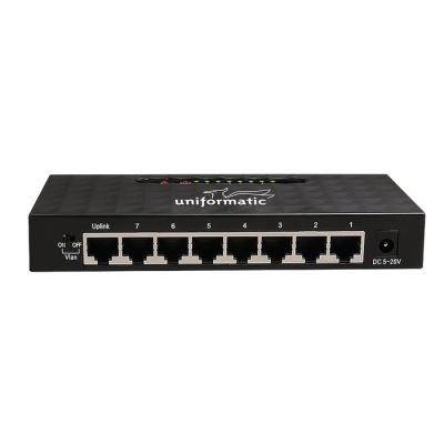  SWITCH 8 PORTS 10/100/1000 