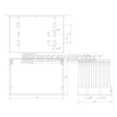  Goulotte c�blage 100x150 