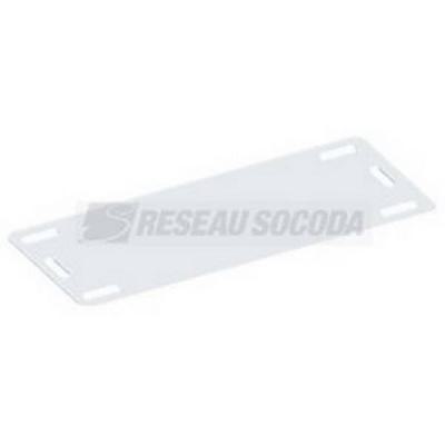  Plaquettes d'identif 25x60 
