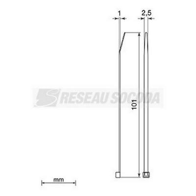  Colliers d�tectables 2,5x101 