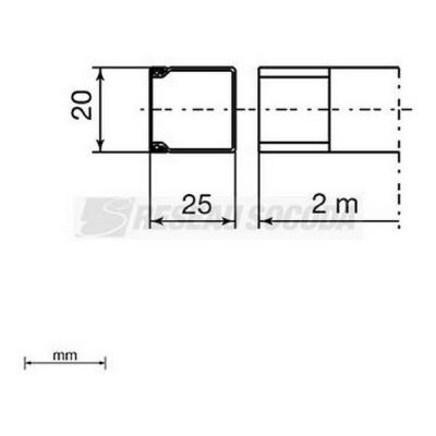  Goulotte 25x20 