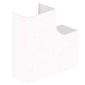  Angle plat blanc 60x100 