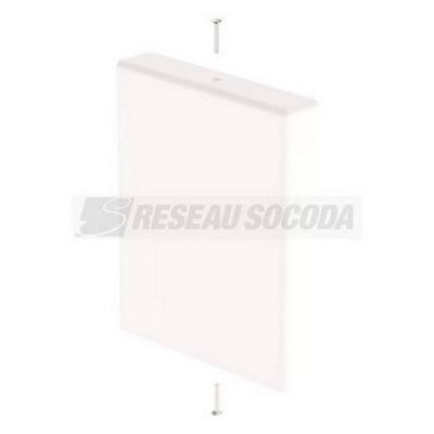  Embout fermeture blanc 60X75 