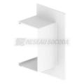  Passage mur droit blanc 45x75 
