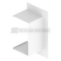  Passage mur droit blanc 60x100 