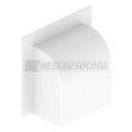  Passage mur 90� blanc 60x100 