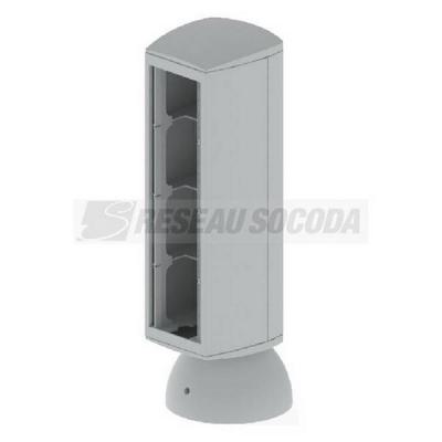  Colonnette 4 appareillages 80 