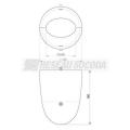  Enjoliveur plafond 50x88 