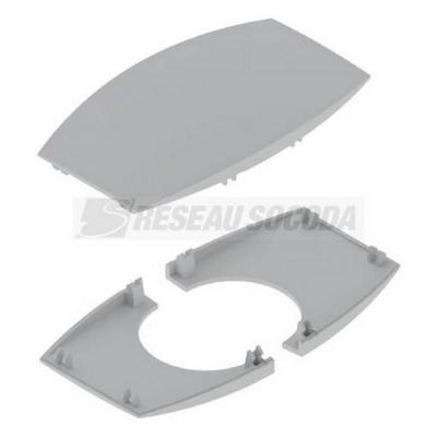  Embouts colonnette 2 faces 80 