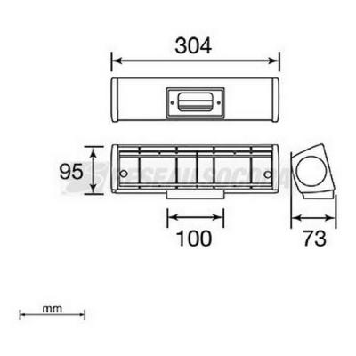  Bo�tier mobilier 4p mont. fixe 