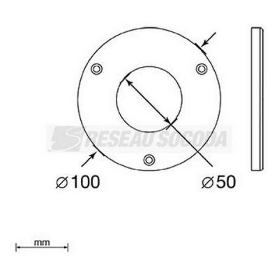  Accessoire fixation au sol gri 