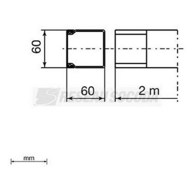  Goulotte 60x60 