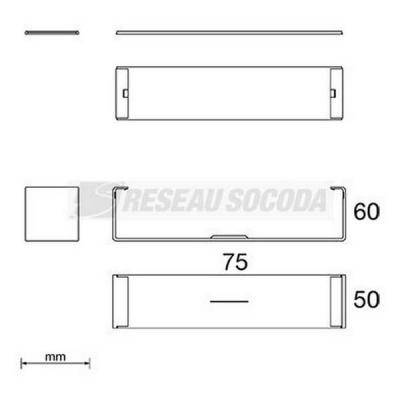 Joint de couvercle 60X75 