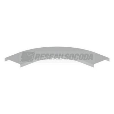  Couvercle coude plat 90� L100 