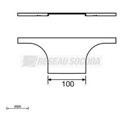  Couvercle d�rivation T L100 