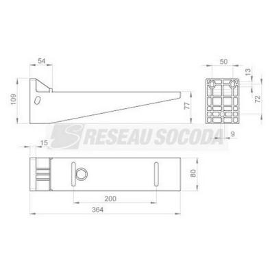  Supp horizont isolant 60x300 