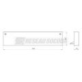  Embout de fermeture 60x300 