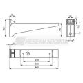  Support horizontal isolant L40 