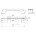  Support vertical isolant L400 