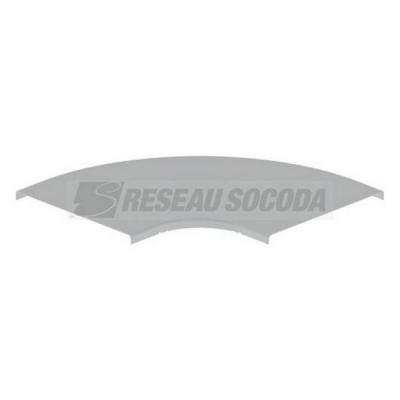  Couvercle coude plat 90� L400 