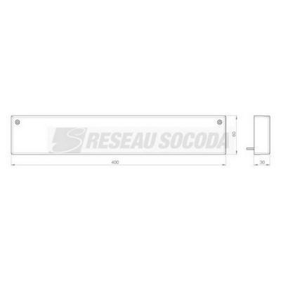  Embout de fermeture 60x400 