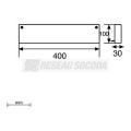  Embout de fermeture 100x400 SH 