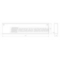  Embout de fermeture 100x500 