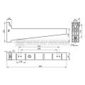  Support horizontal isolant L60 