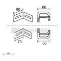  Eclisses angle plat H60 SH 