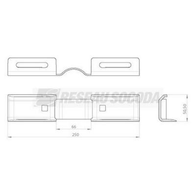 Charni�re horizontale H60 SH 
