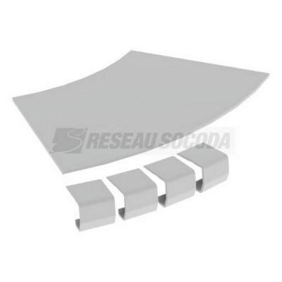  Couvercle coude plat 45� L200 
