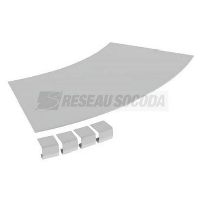 Couvercle coude plat 45� L300 
