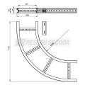  Coude plat 90� 85x400 R600 