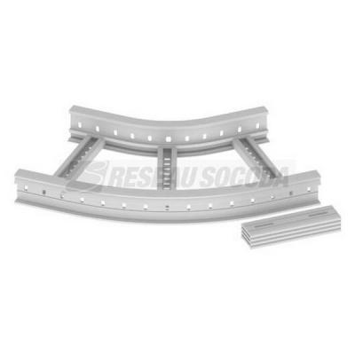  Coude plat 45� 85x400 R300 