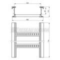  Echelle � c�bles 135x400 