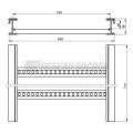  Echelle � c�bles 85x600 