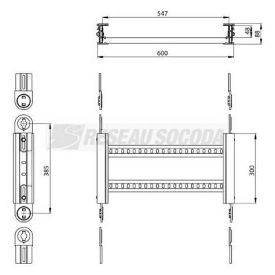  Angle vertical 85X600 