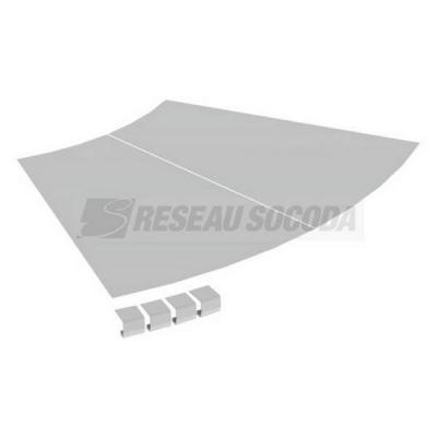  Couvercle coude plat 45� L600 