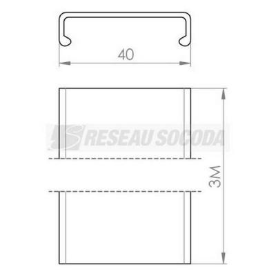  Couvercle (3m) L40 