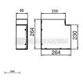  Angle plat 60x230 