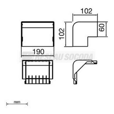  Angle ext�rieur 60x190 