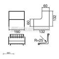  Angle int�rieur 60x190 