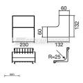 Angle int�rieur 60x230 